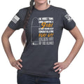 Ladies TYM 9mm Coming Out of The Closet T-shirt