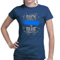 Ladies Back The Blue T-shirt