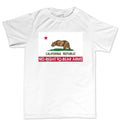 California Republic No Right To Bear Arms Mens T-shirt