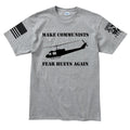 Make Communists Fear Hueys Again Men's T-shirt