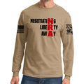 Negotiating Liberty Away Long Sleeve T-shirt