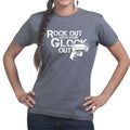 Rock Out With Your Gun Out Ladies T-shirt