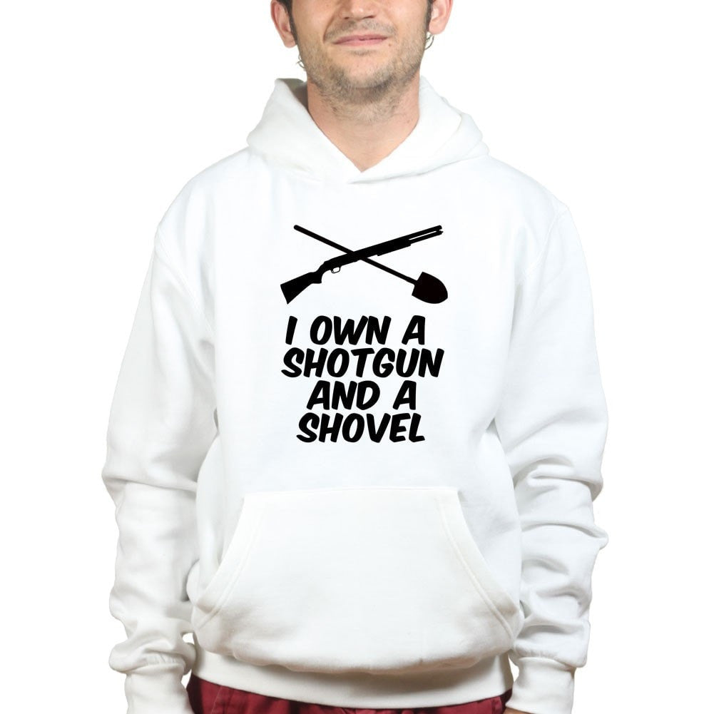 Shotgun and a Shovel Mens Hoodie From Freedom