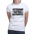 Veterans Before Refugees Ladies T-shirt
