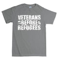 Veterans Before Refugees Men's T-shirt