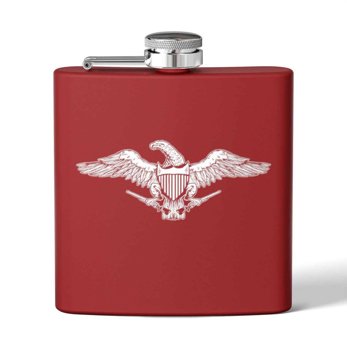 2nd Amendment Eagle 6oz Stainless Steel Flask