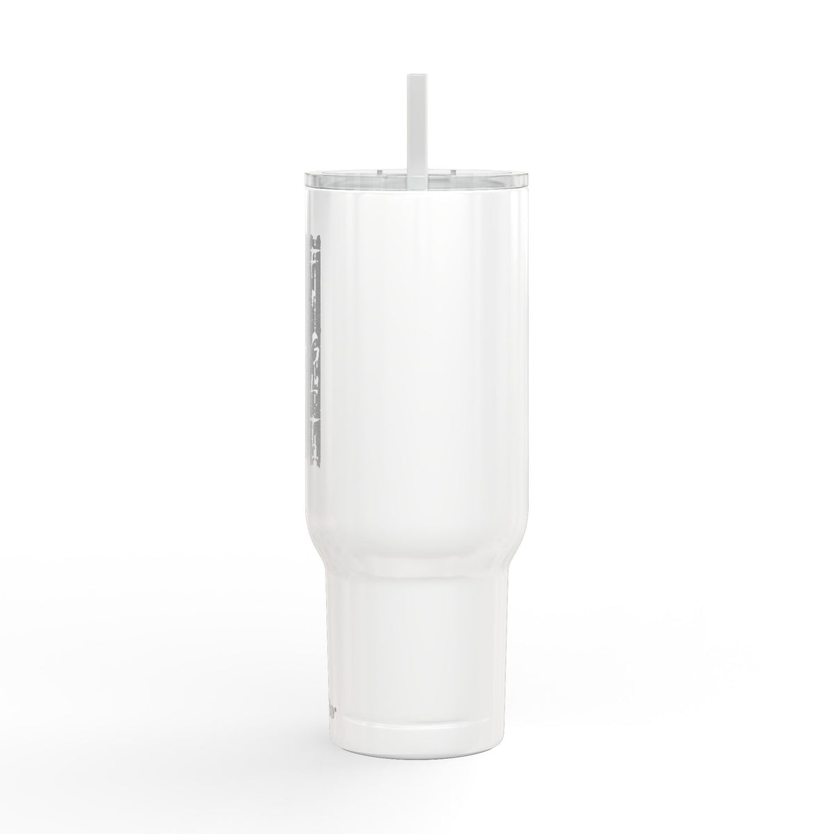 FIGHT Cancer Awareness - Engraved 40oz Insulated Tumbler with Handle & Lid