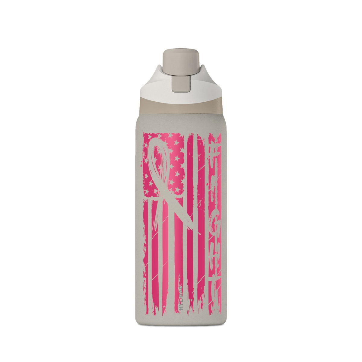 FIGHT Cancer Awareness  - Hydrapeak Insulated Water Bottle 32oz