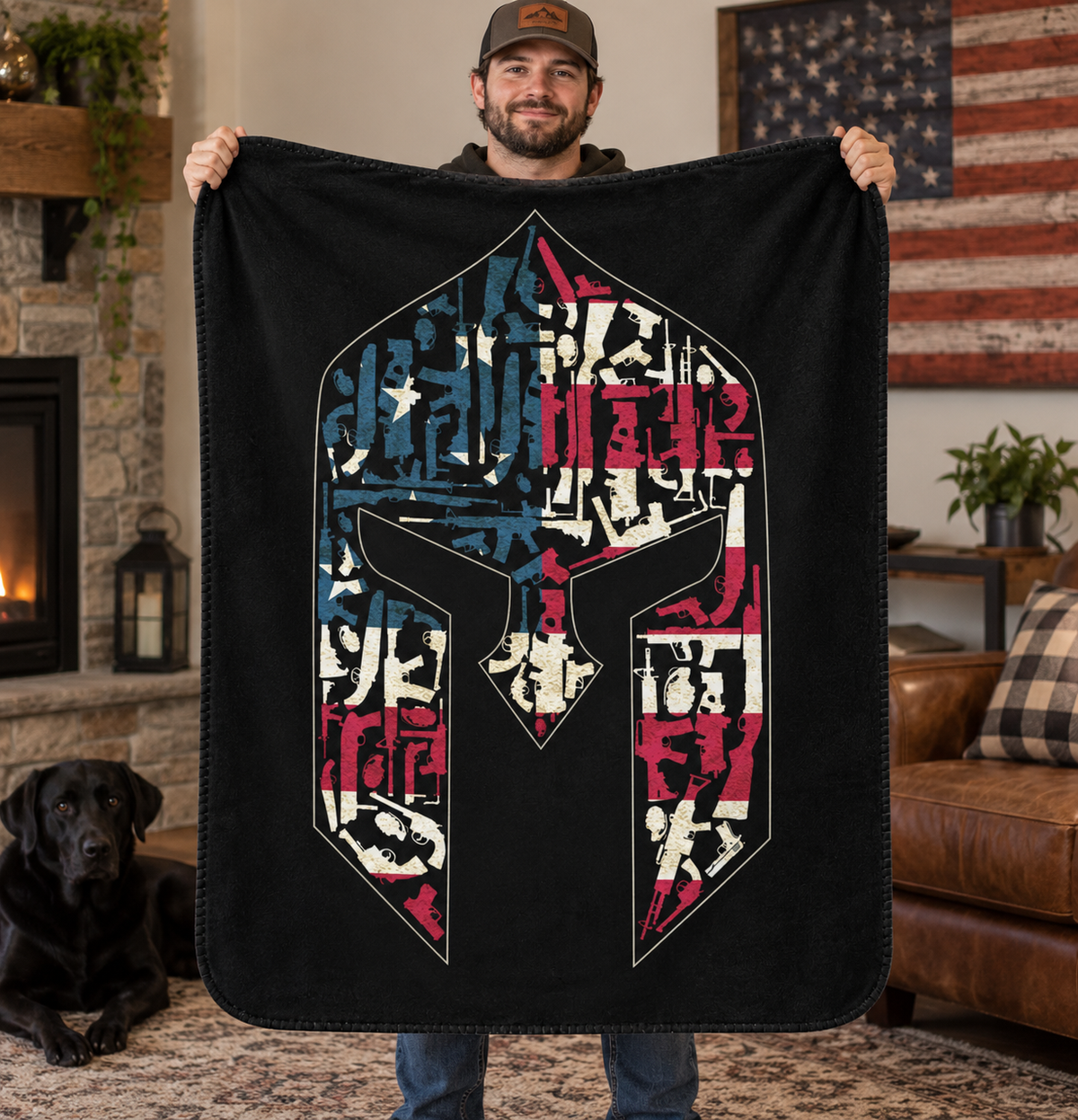 Spartan Gunhead Sherpa Blanket