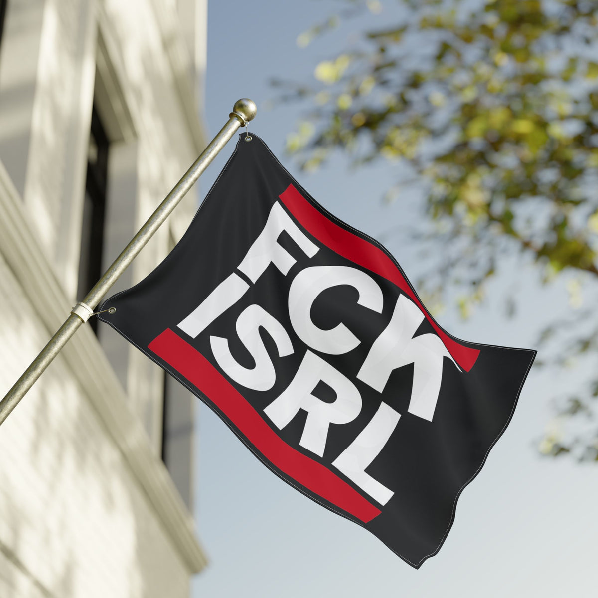 FCK ISRL Double Sided Flag