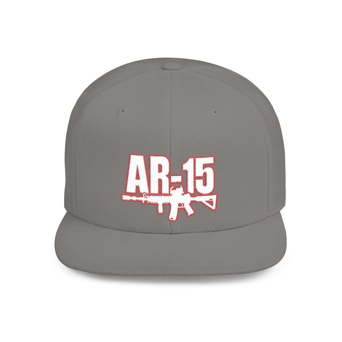 AR 15 Embroidered Snapback Hat