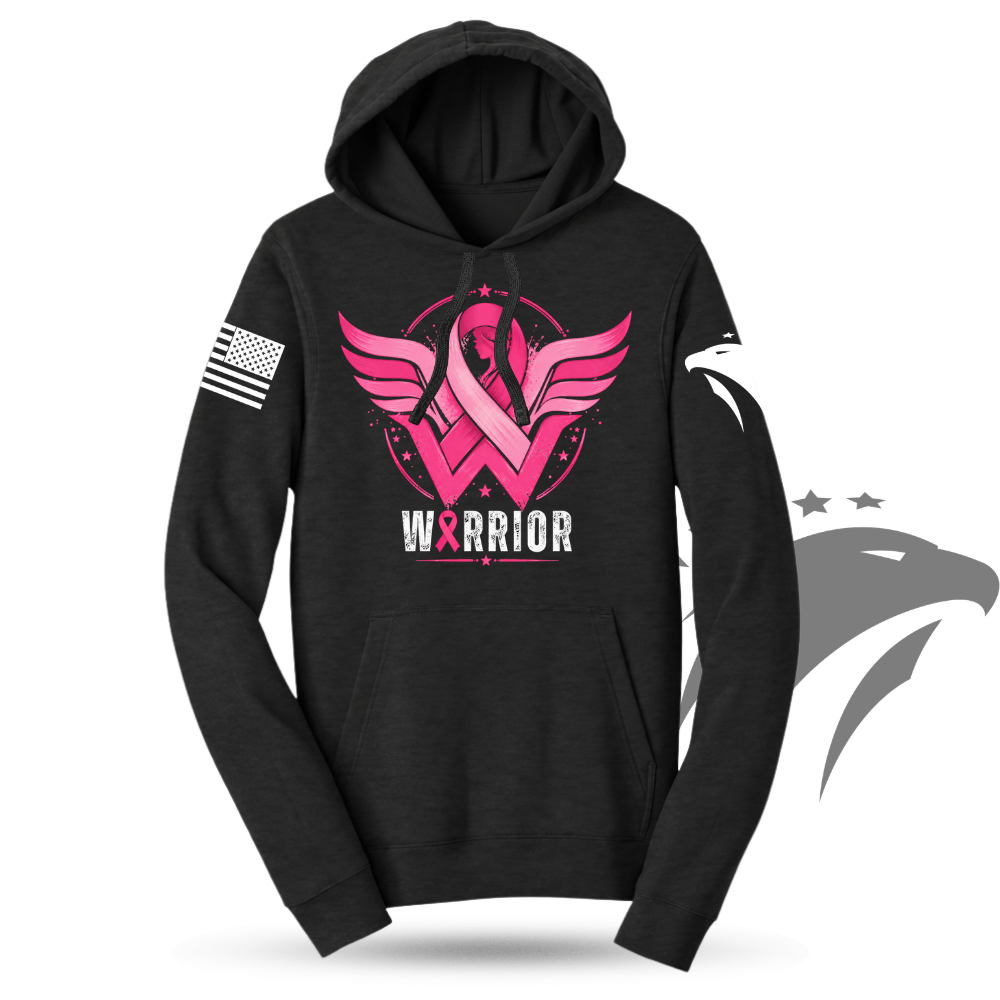 WARRIOR Breast Cancer Awareness Hoodie