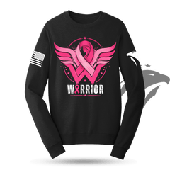 WARRIOR Breast Cancer Awareness Sweatshirt