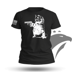 Kitty Cat Gun T-shirt