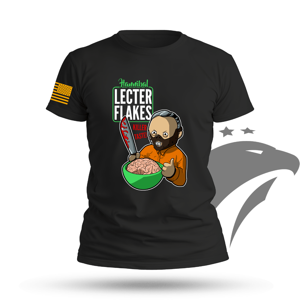 Hannibal Lecter Flakes Halloween T-shirt