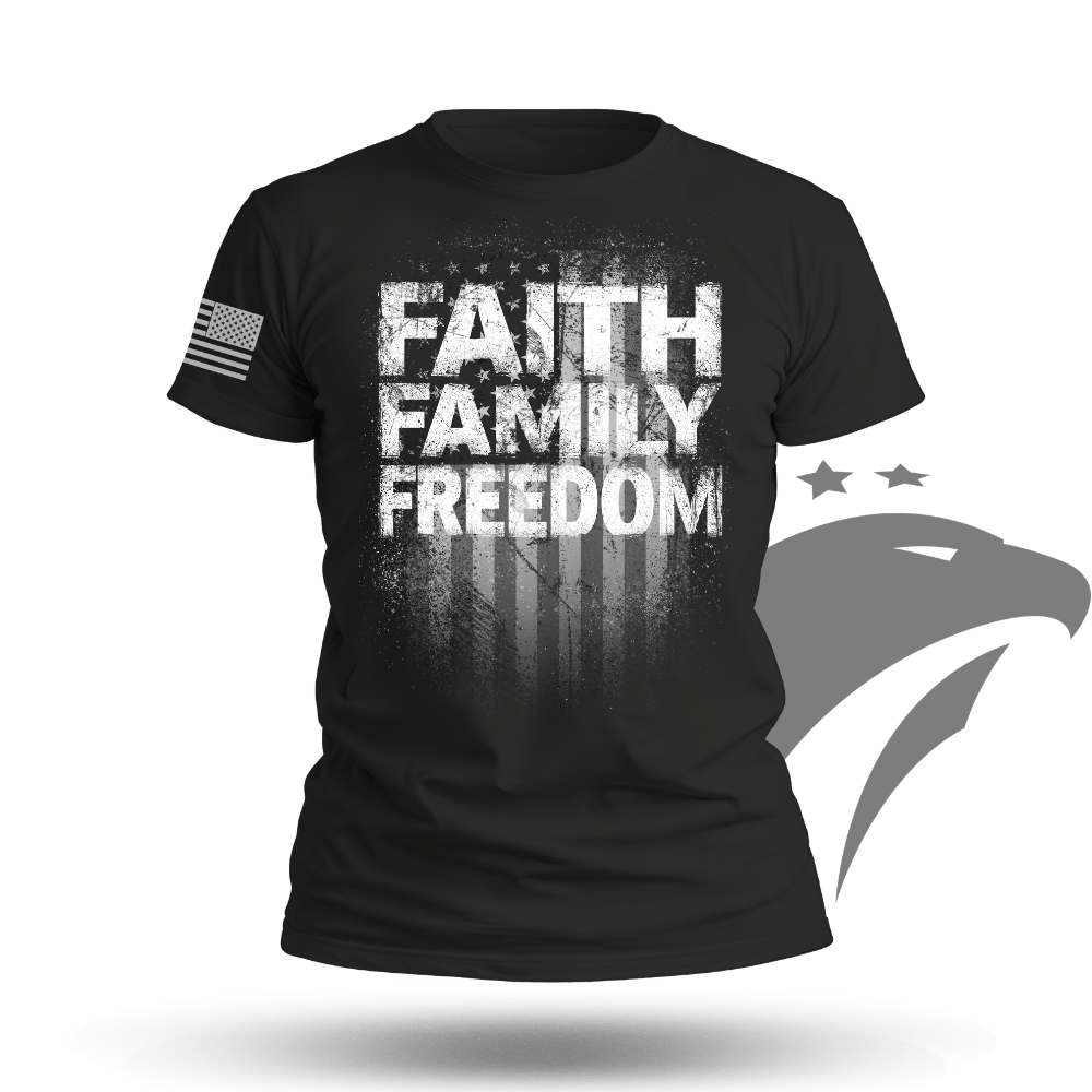 Faith Family Freedom T-shirt