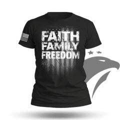Faith Family Freedom T-shirt