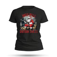 Shotgun Shells Santa T-shirt