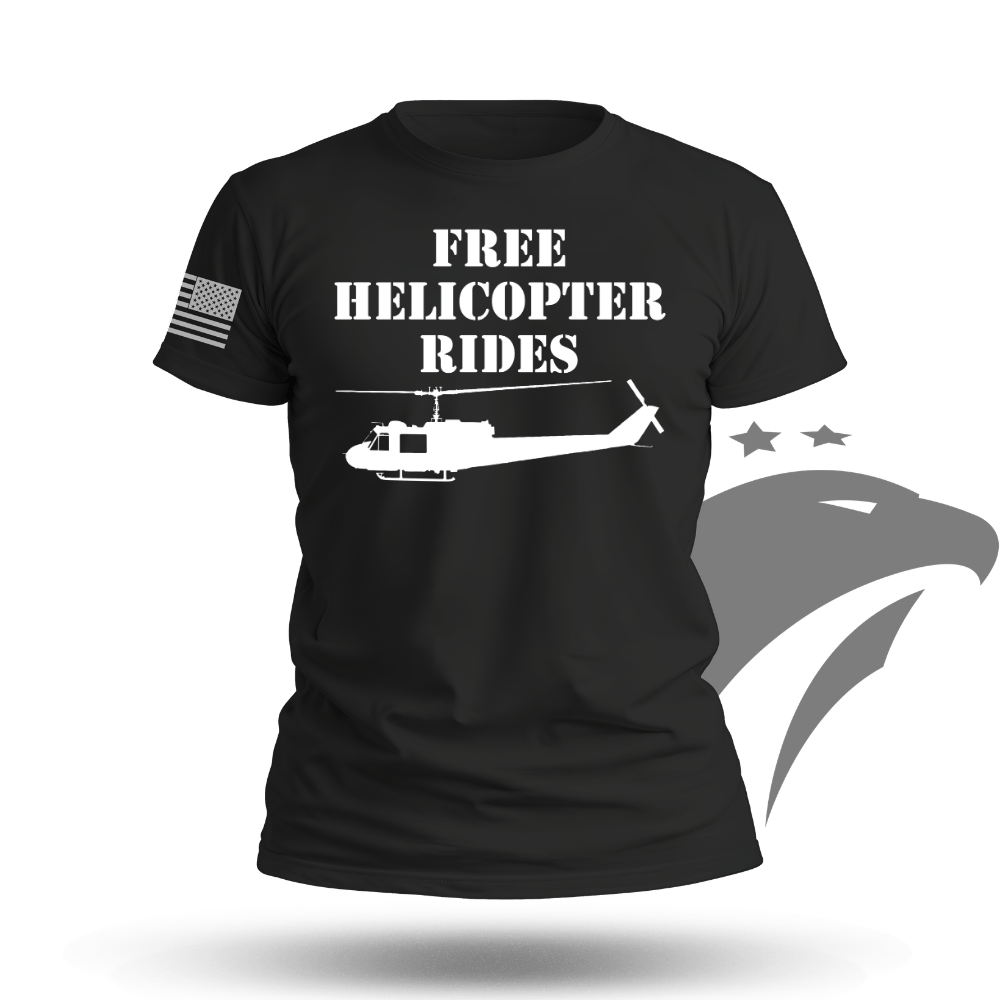 Free Helicopter Rides T-shirt