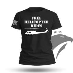 Free Helicopter Rides T-shirt