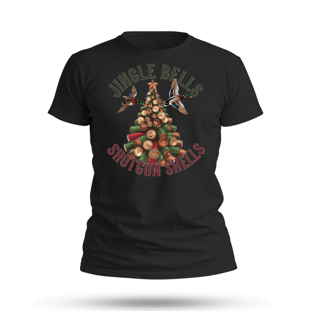 Jingle Bells Shotgun Shells T-shirt