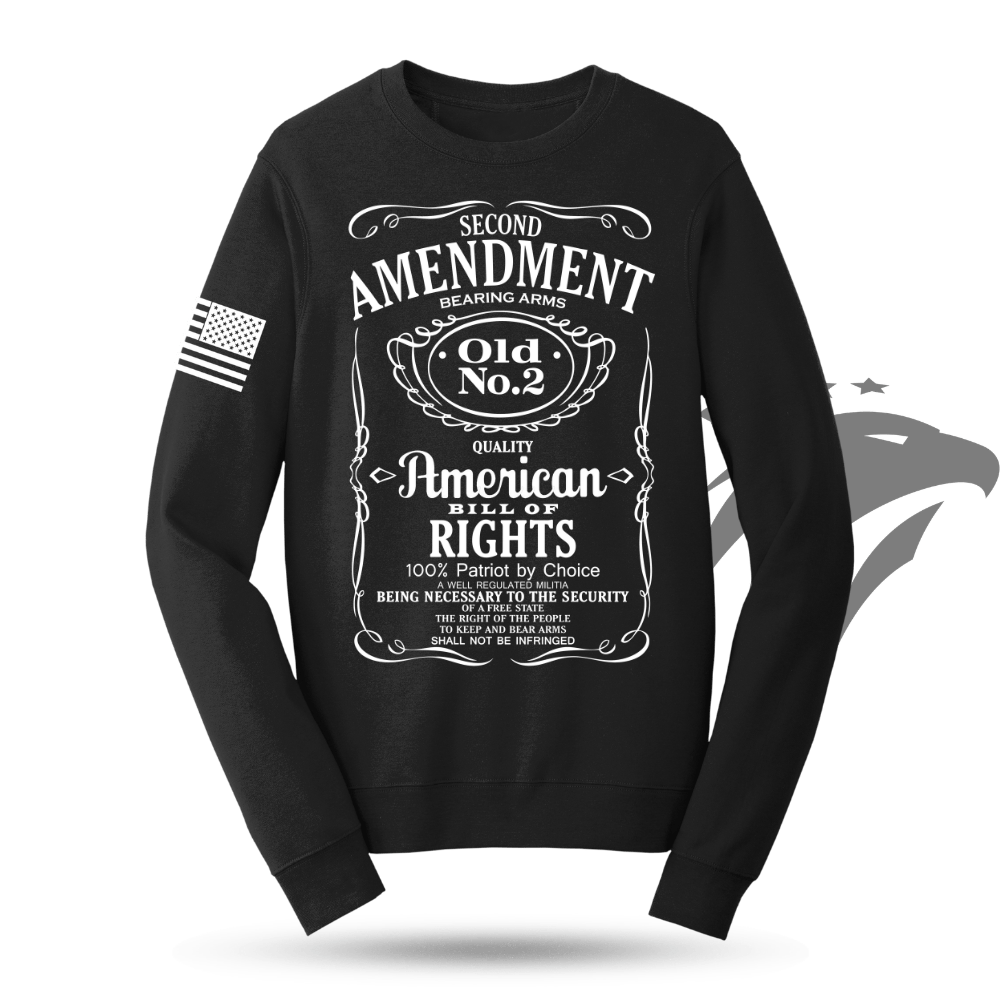 2nd Amendment Whiskey Mens Sweatshirt