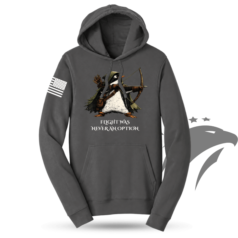 Flight Is Not An Option Robin Hood Hoodie