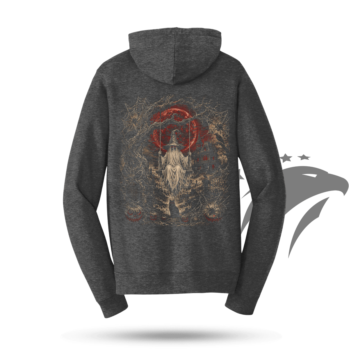 Blood Moon Gothic Halloween Hoodie