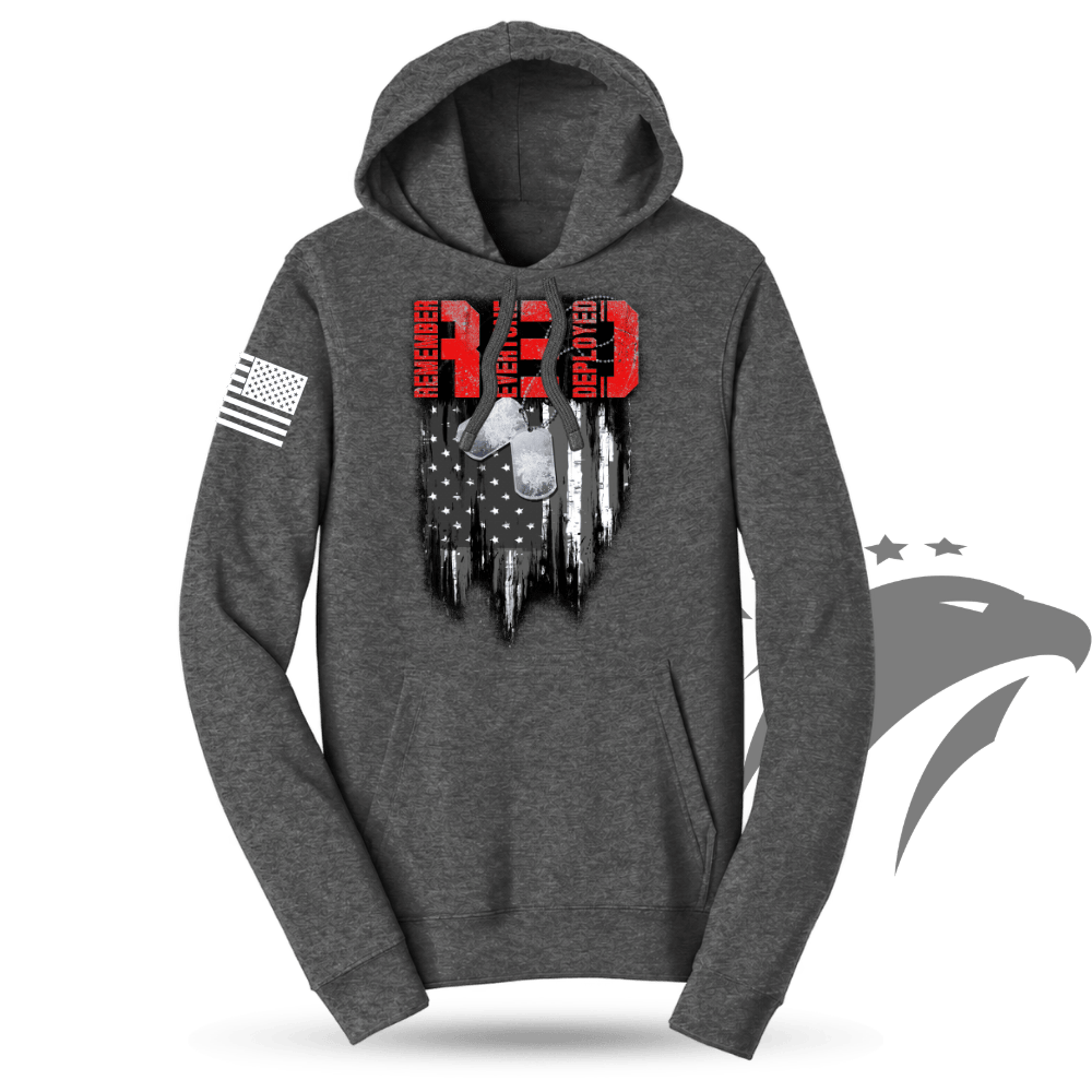 R.E.D Flag & Dog-tags Hoodie