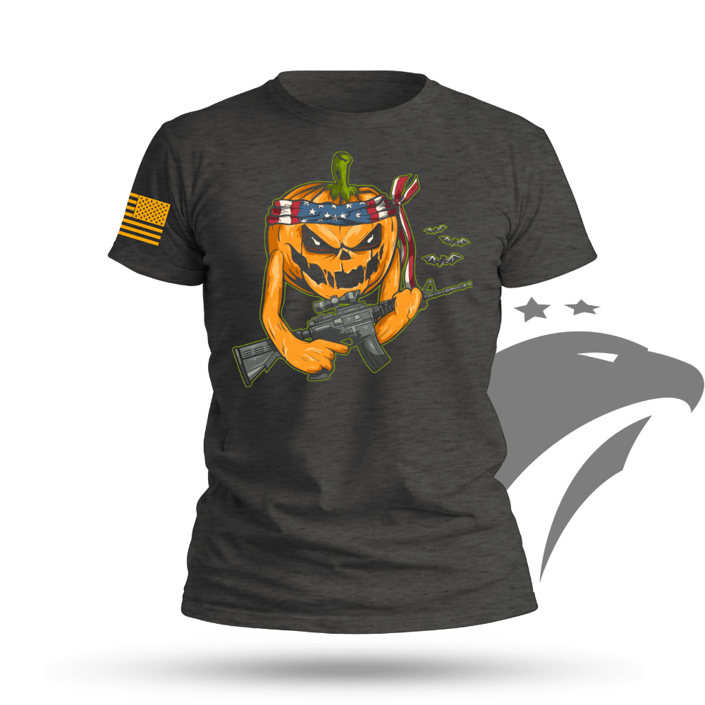 Mens Tactical Pumpkin T-shirt
