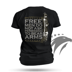 Free Men Bear Arms T-shirt