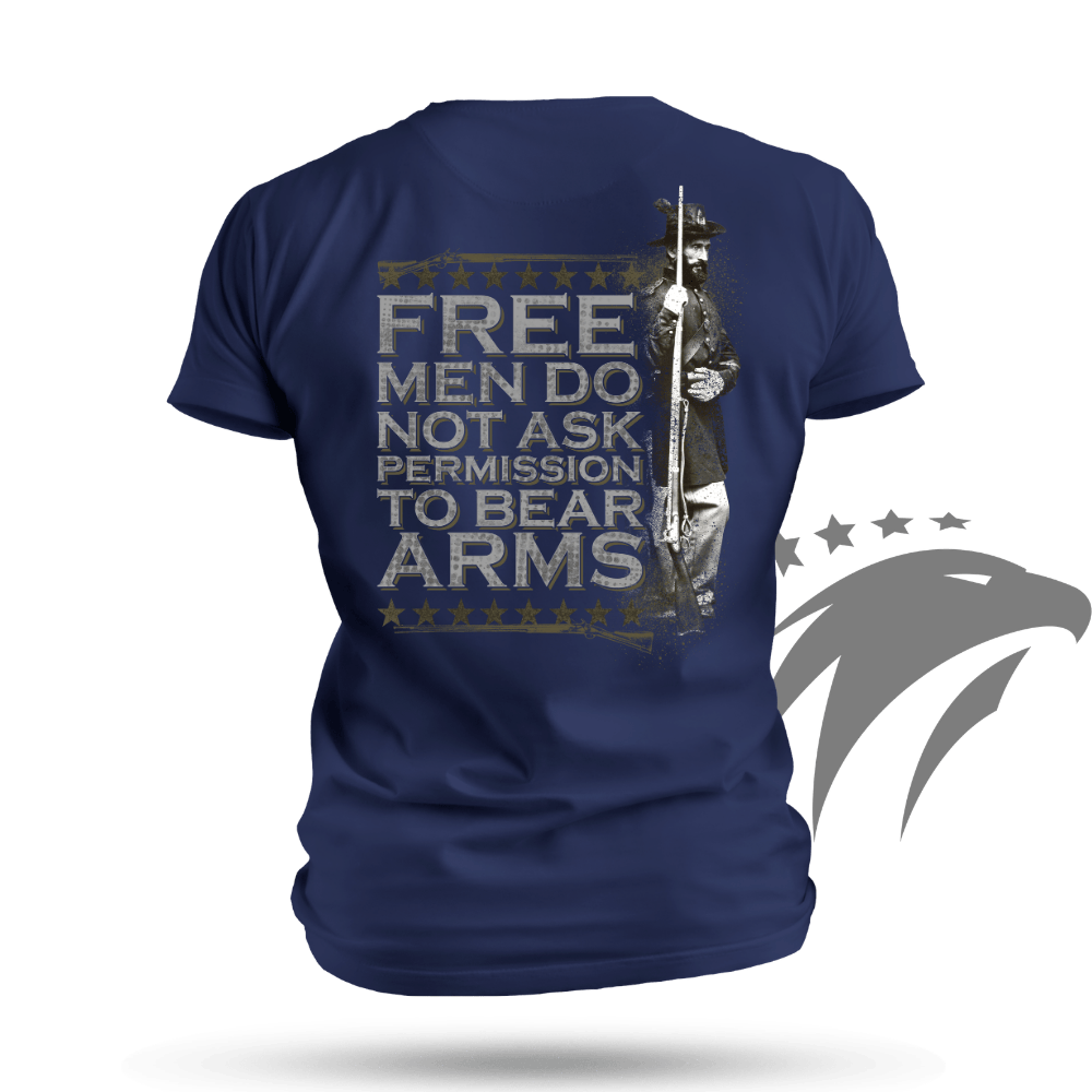 Free Men Bear Arms T-shirt