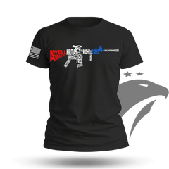 A Well Regulated Militia Rifle T-shirt