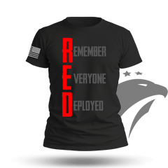 RED Remember Everyone Deployed T-shirt
