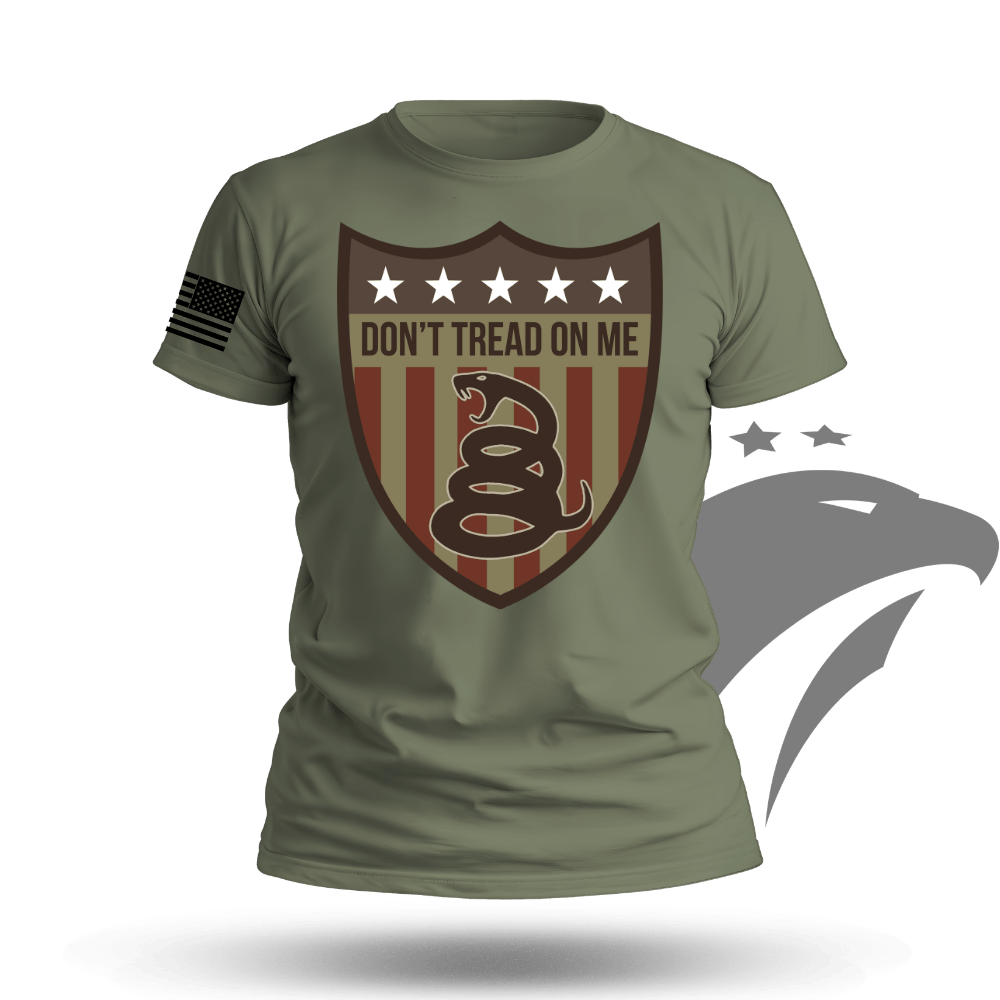 Don't Tread On Me Shield T-shirt