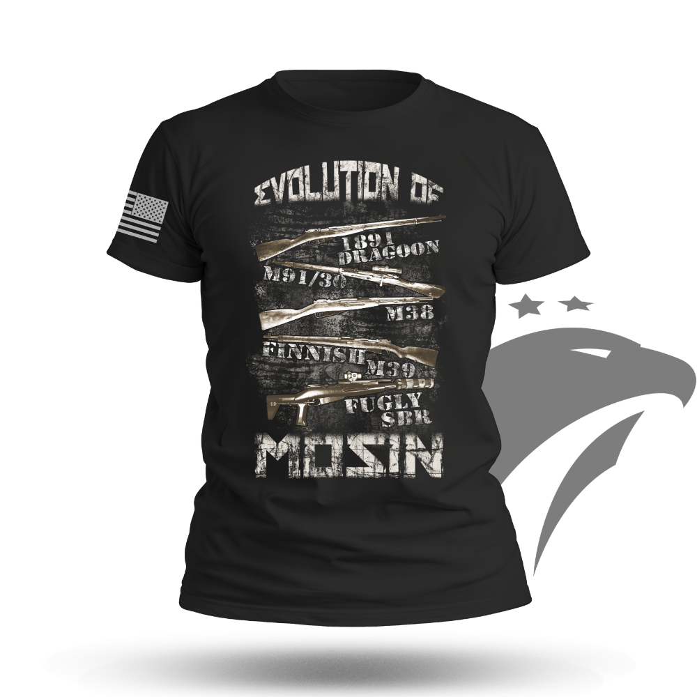 Evolution of Mosin T-shirt