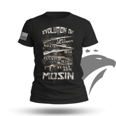 Evolution of Mosin T-shirt