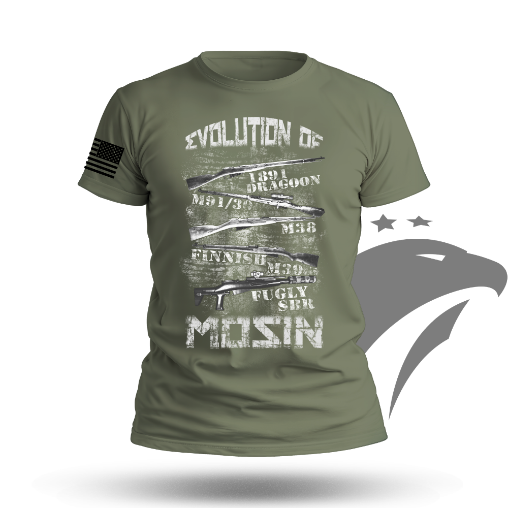 Evolution of Mosin T-shirt