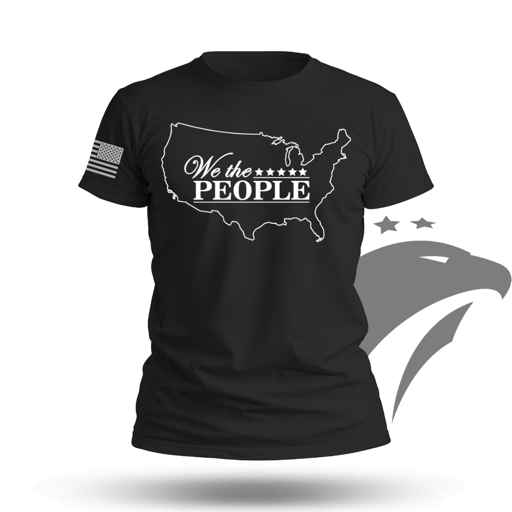 We the People Map T-shirt