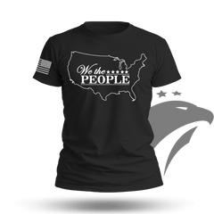 We the People Map T-shirt