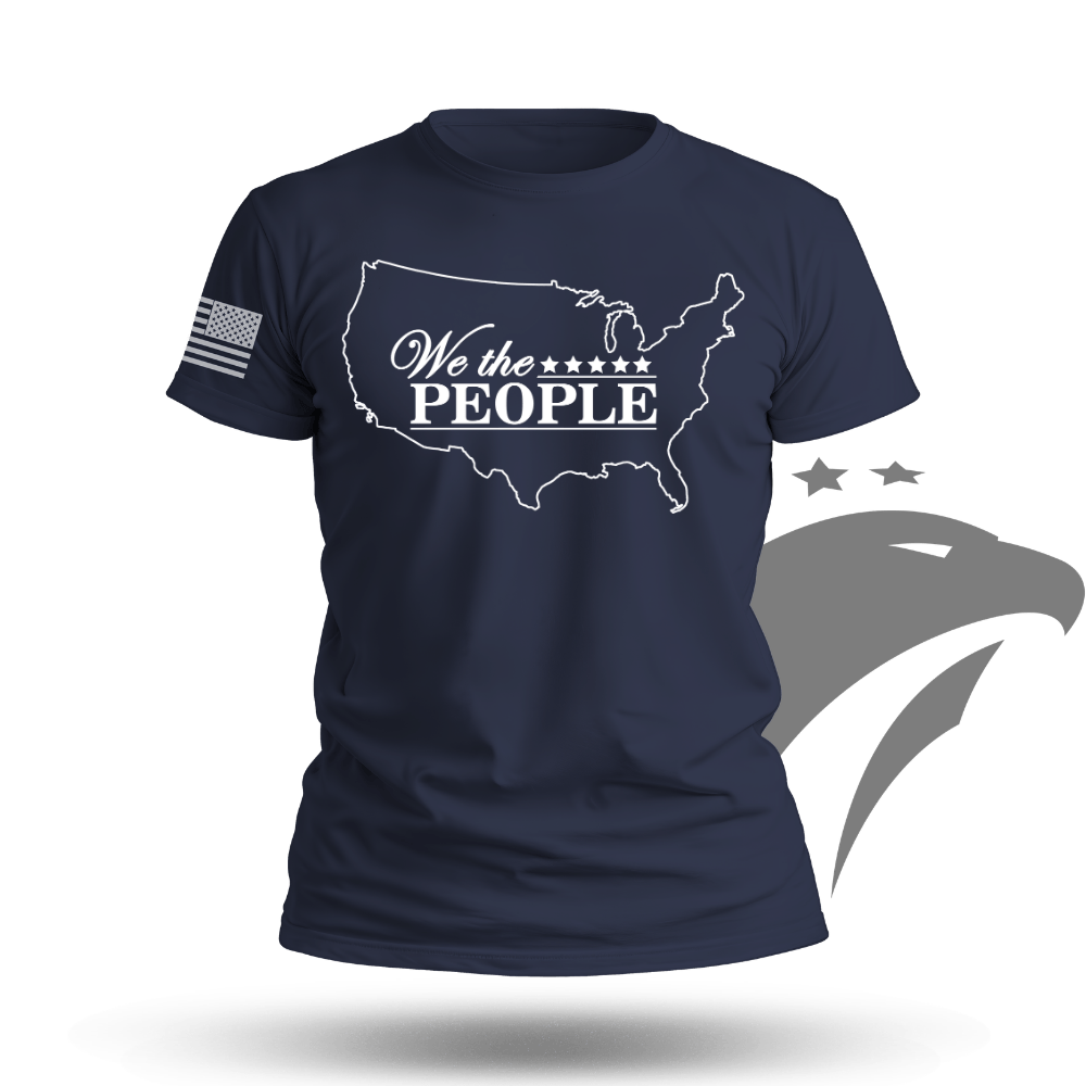 We the People Map T-shirt