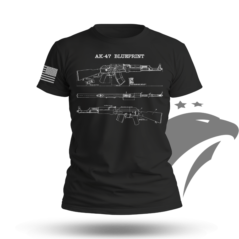 AK-47 Blueprint T-shirt