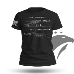 AK-47 Blueprint T-shirt