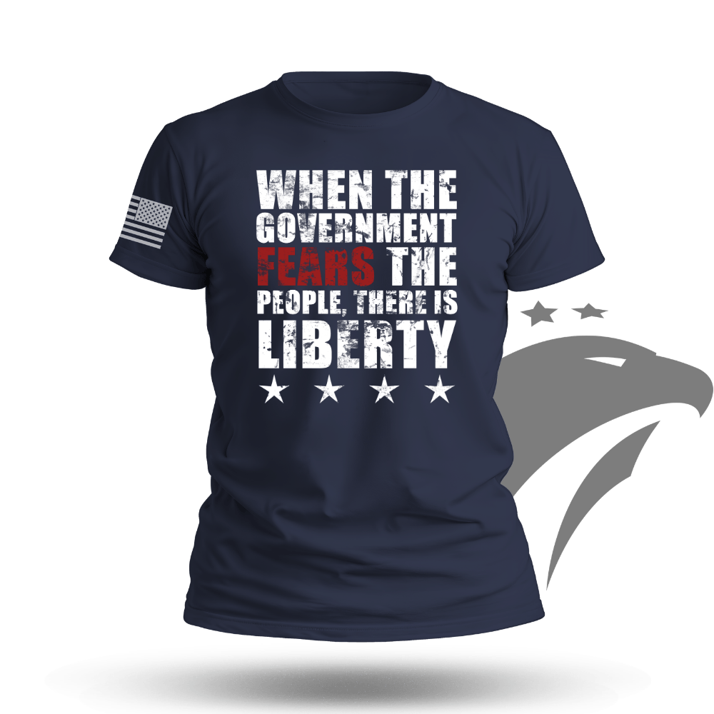 When Government Fears The People Tshirt