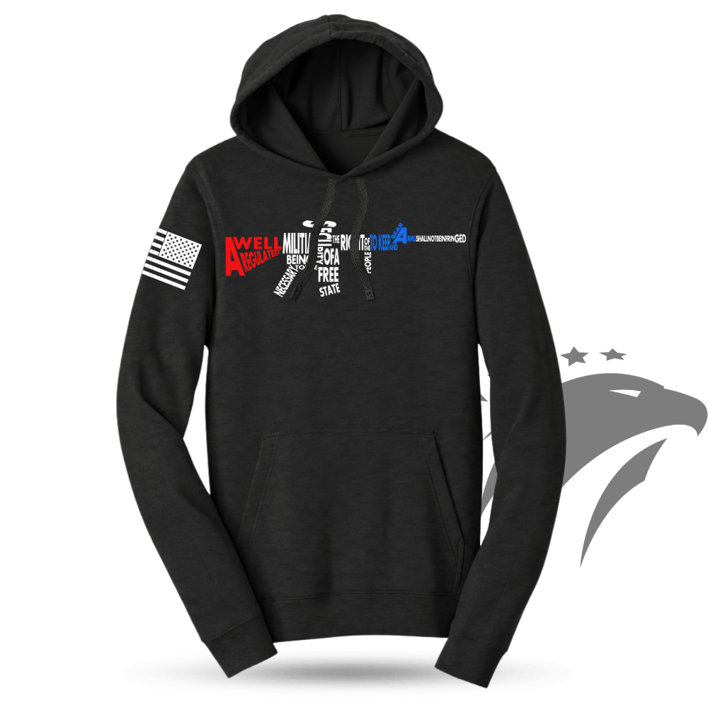 A Well Regulated Militia Rifle Hoodie