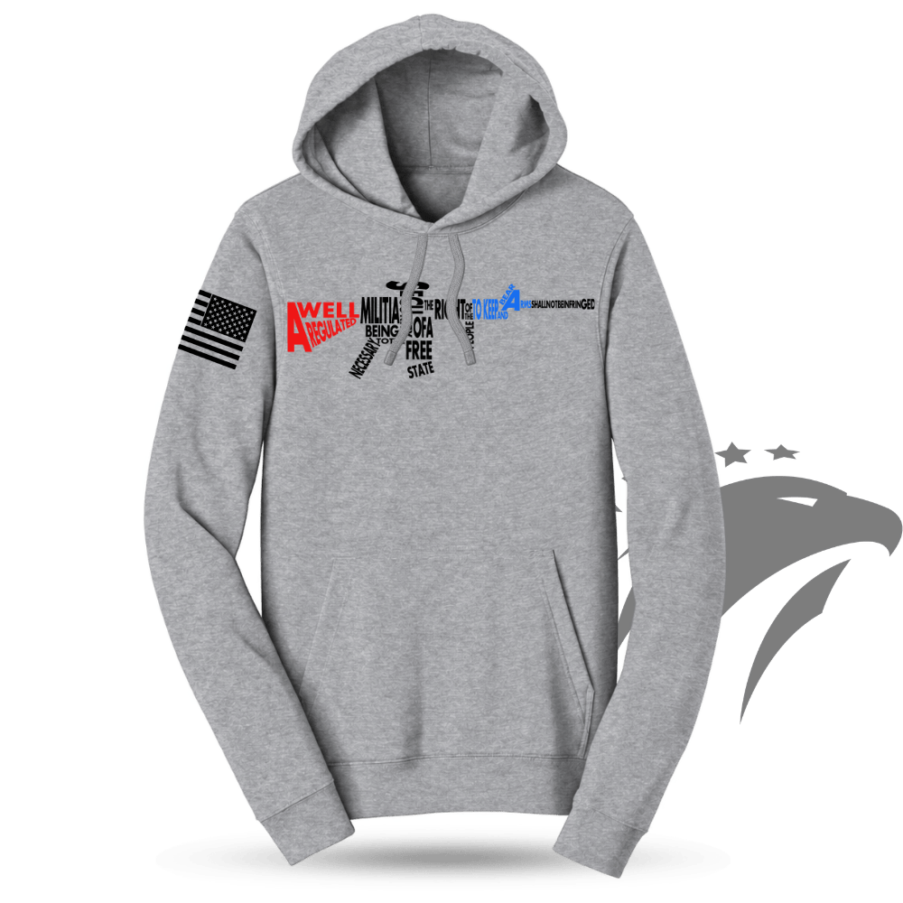 A Well Regulated Militia Rifle Hoodie