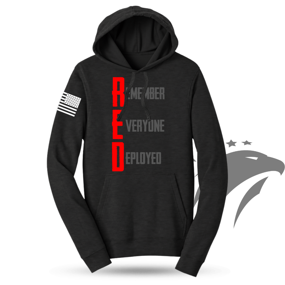 RED Remember Everyone Deployed Hoodie