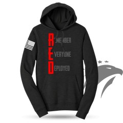 RED Remember Everyone Deployed Hoodie