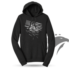 Bullets and Grenades Flag Hoodie