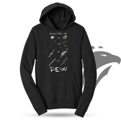 Evolution of Pew Hoodie